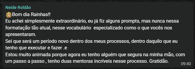 Depoimento de Neide Roldão sobre a Escola de Execução